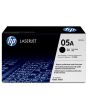 Toner HP CE505A 05A Svart