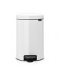Papperskorg BRABANTIA NewIcon 12L vit