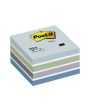 Notes POST-IT Kub 76x76mm blå/vit