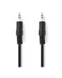 Kabel NEDIS 3,5mm ha - 3,5mm ha 2m svart