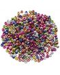Plastpärlor Kongopärlor metallic 1000/FP