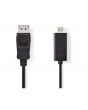 Kabel NEDIS DP ha - HDMI ha 2m svart