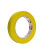Tejp textil matt 50m x 19mm gul